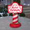 3.5ft. Airblown® Inflatable Merry Christmas Sign